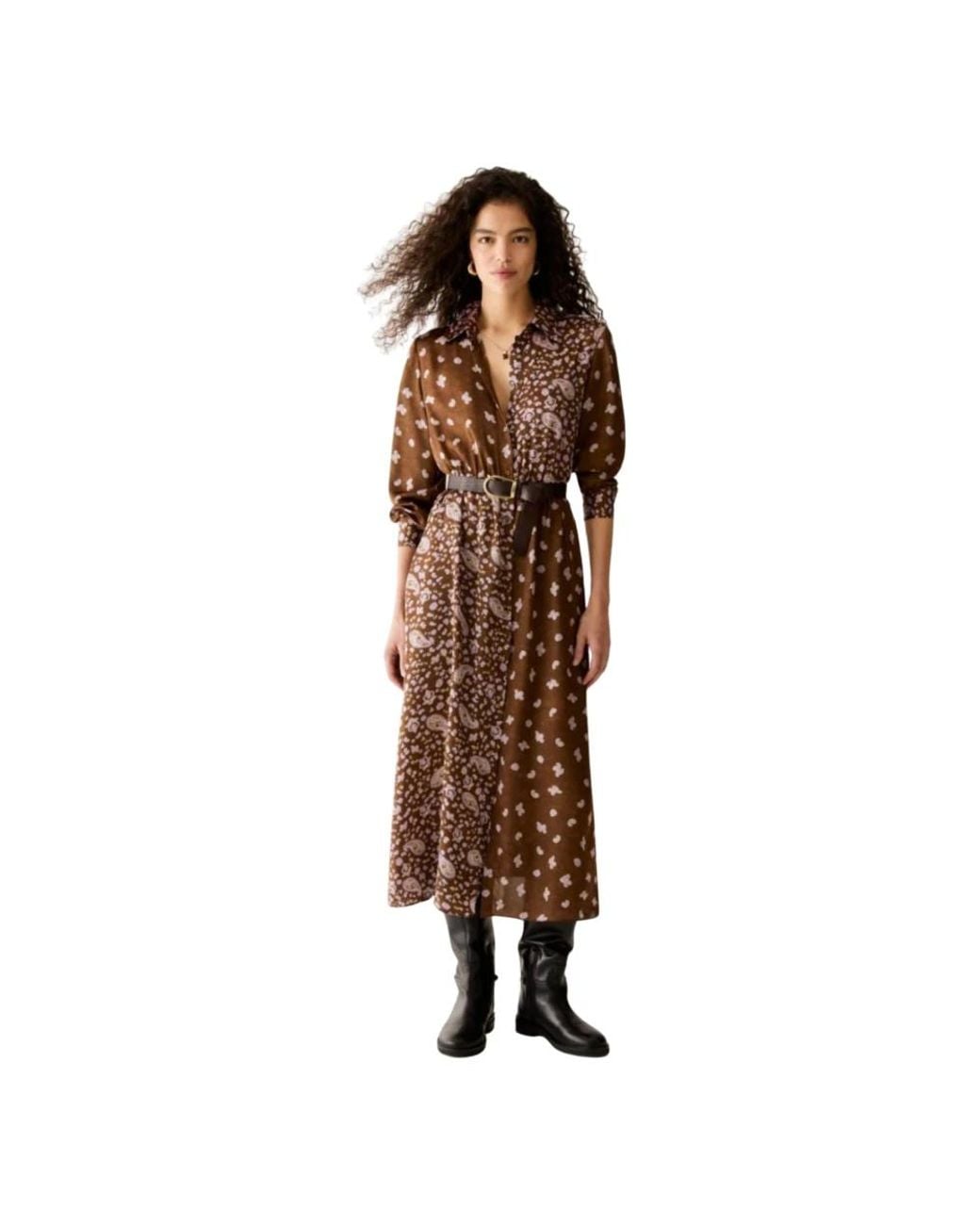 Pennyblack Brown Shirt Dresses