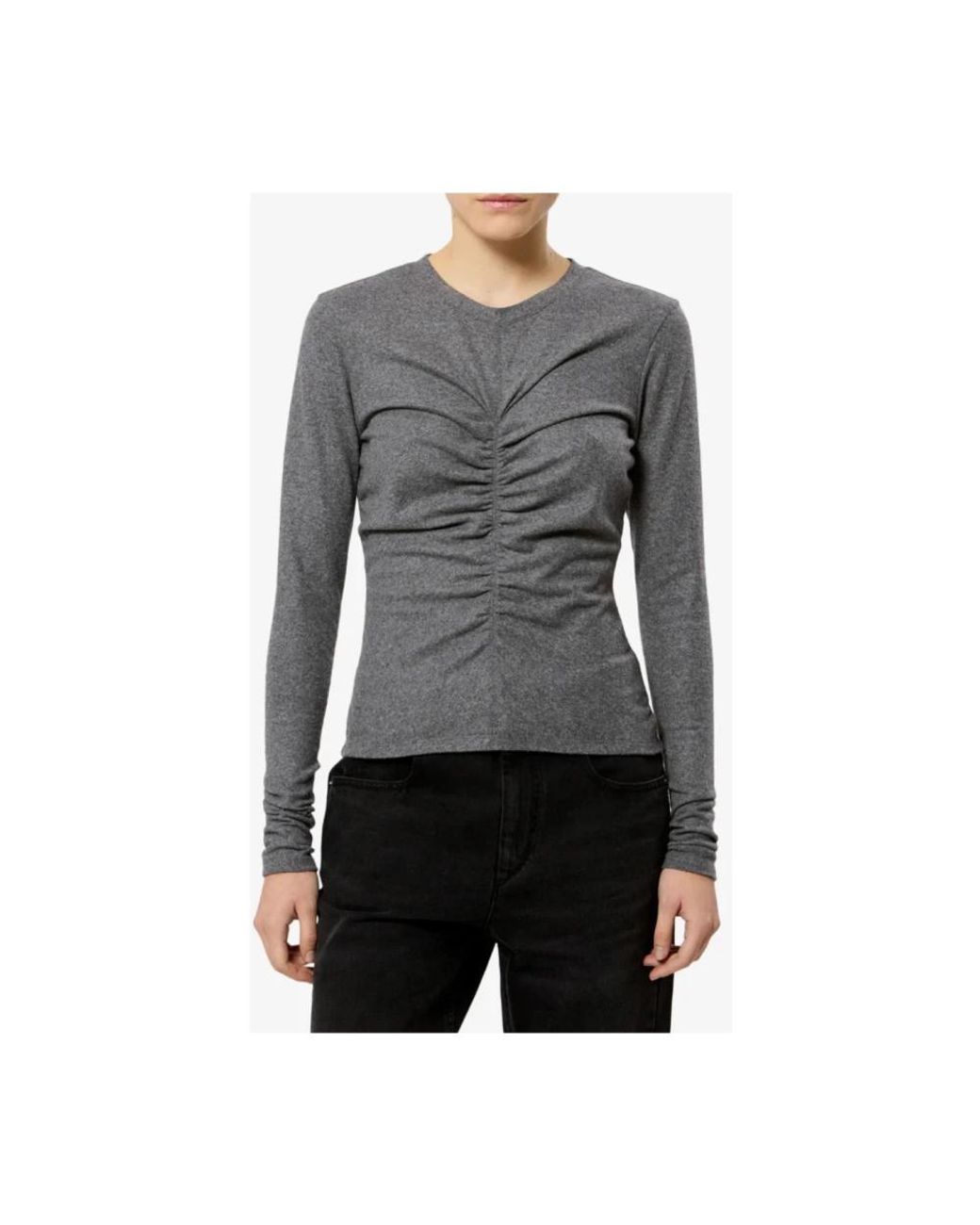 Isabel Marant Gray Long Sleeve T-Shirts