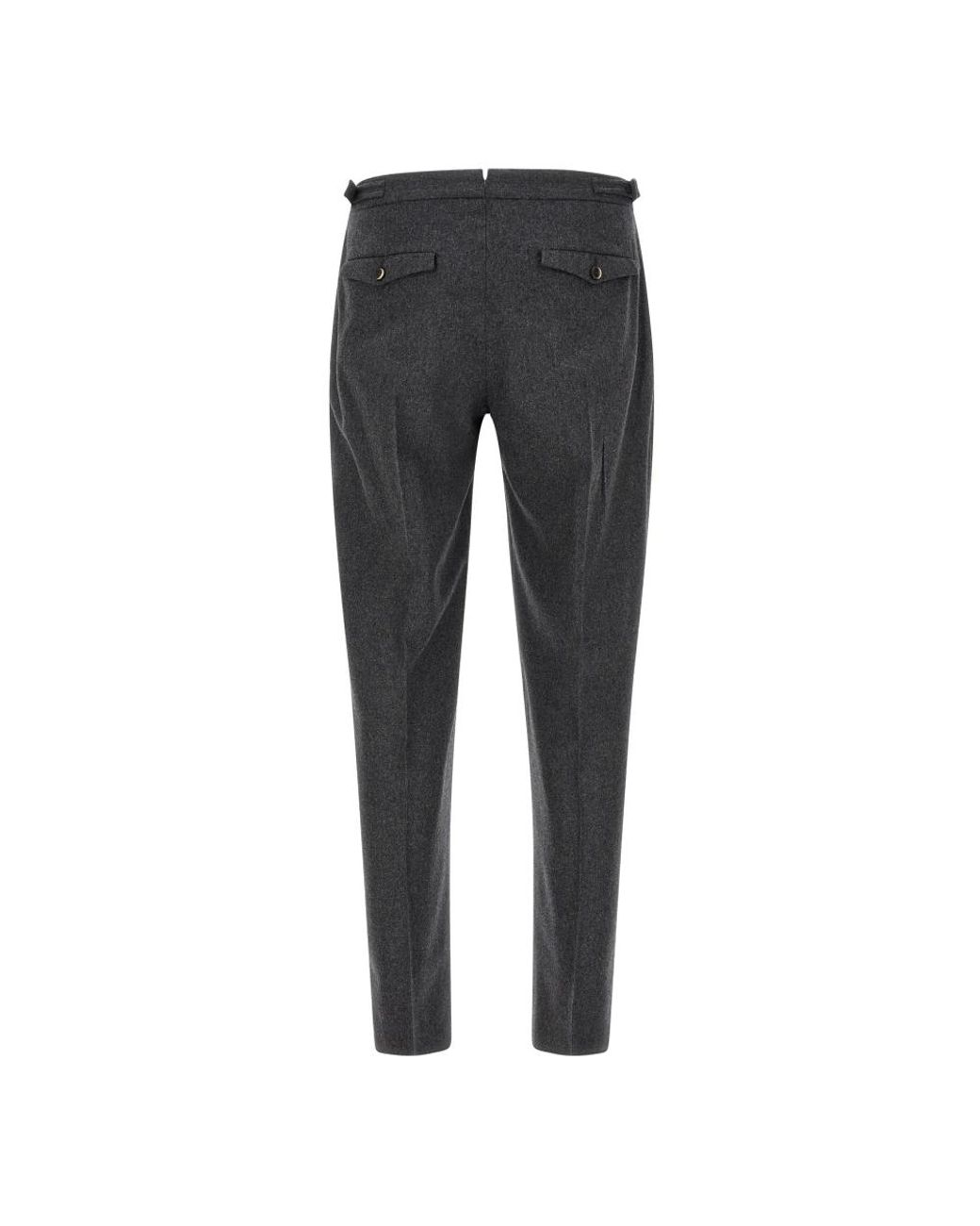 PT Torino Gray Suit Trousers for men