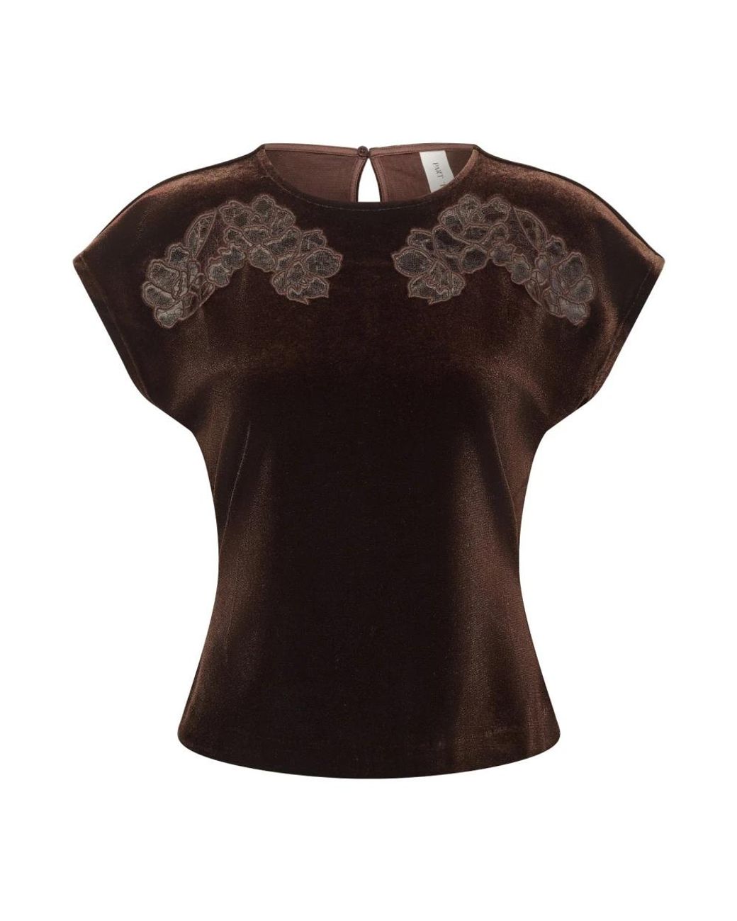 Part Two Overhemden ,Bruin ,Blouse in het Black