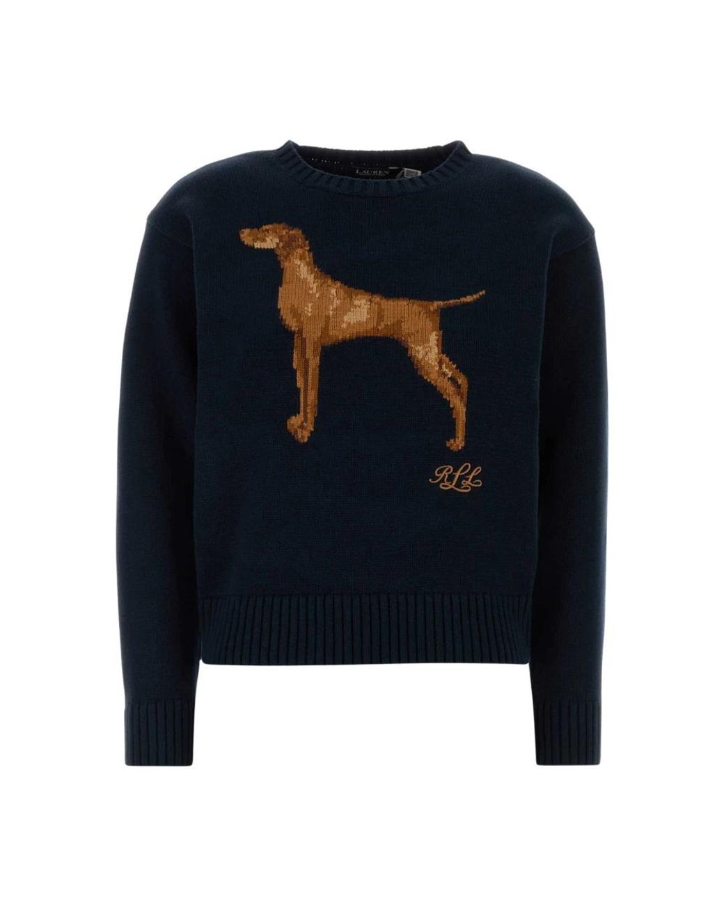 Ralph Lauren Blue Round-Neck Knitwear