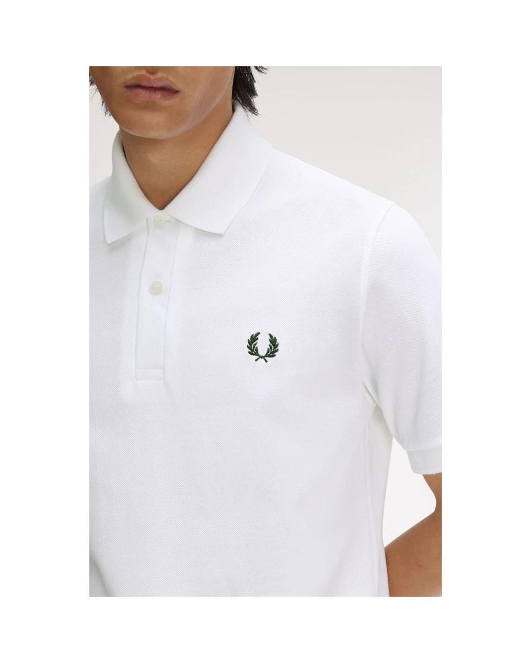 Fred Perry White Polo Shirts for men