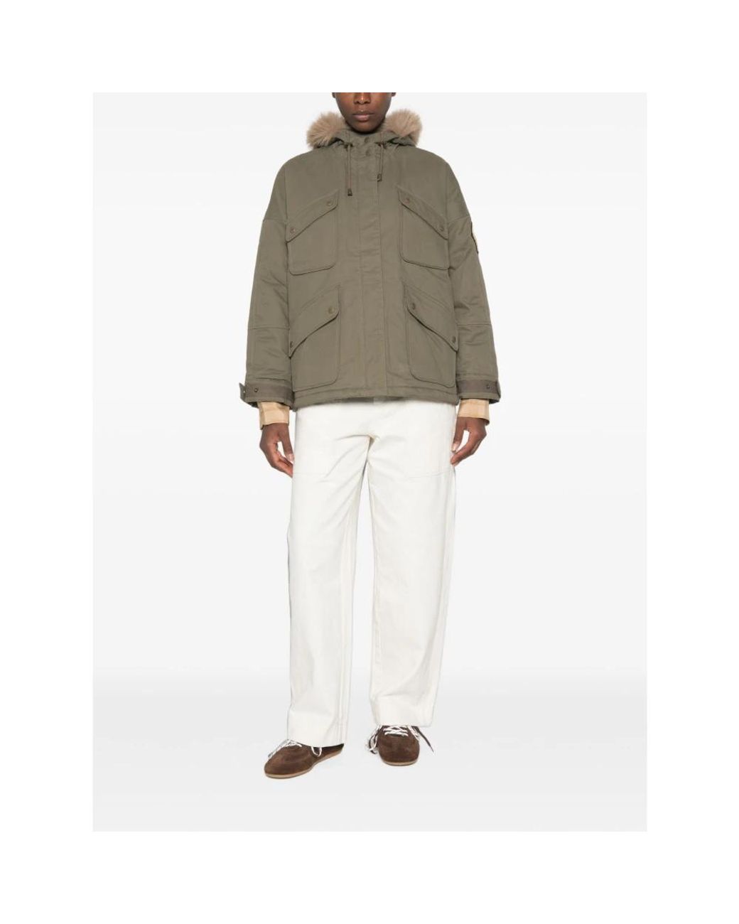 Five Jeans Green Parkas