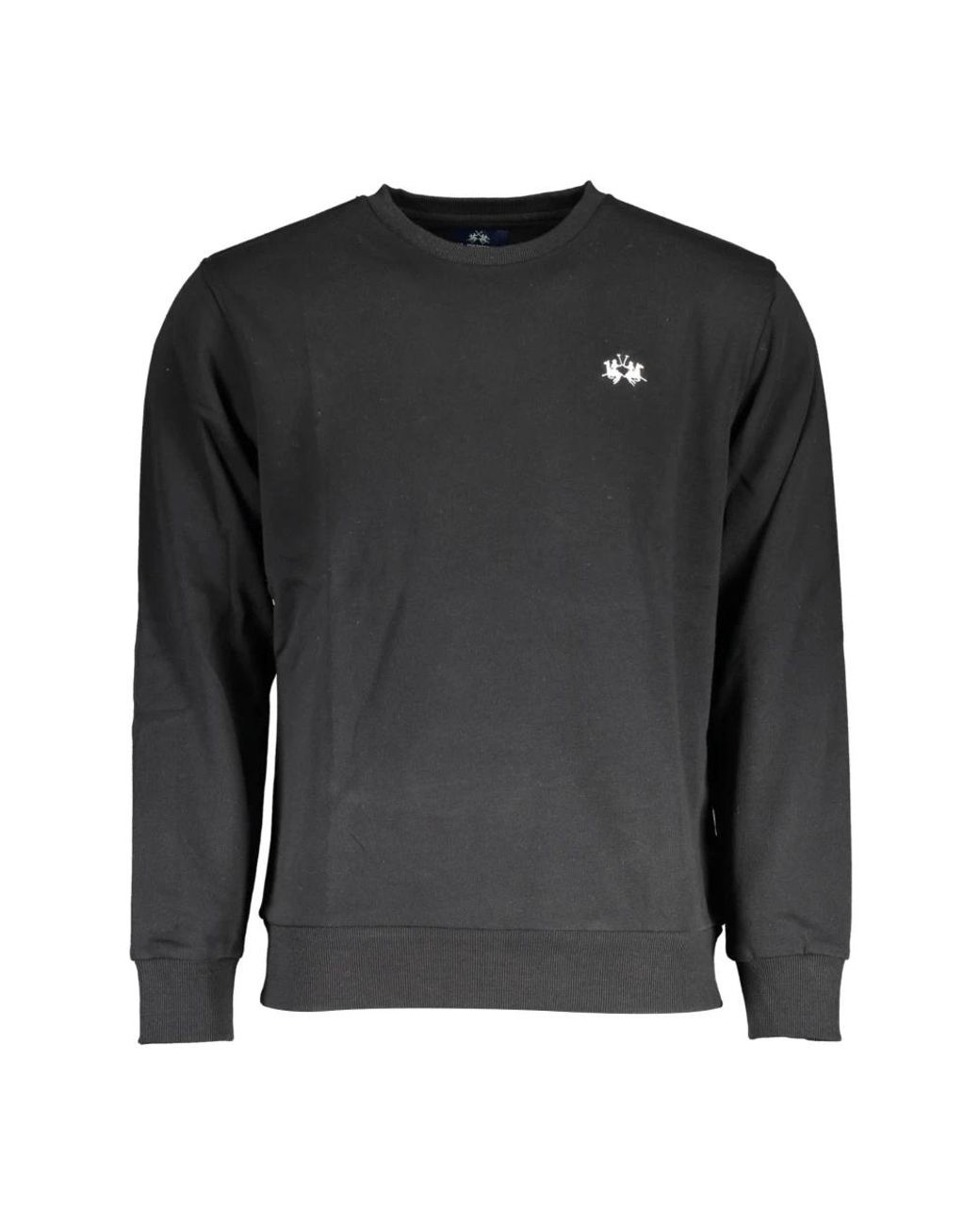 La Martina Black Sweatshirts for men