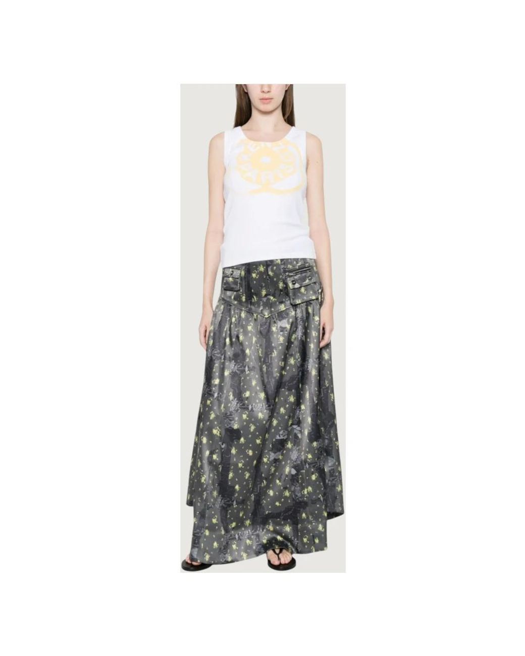 KENZO White Sleeveless Tops