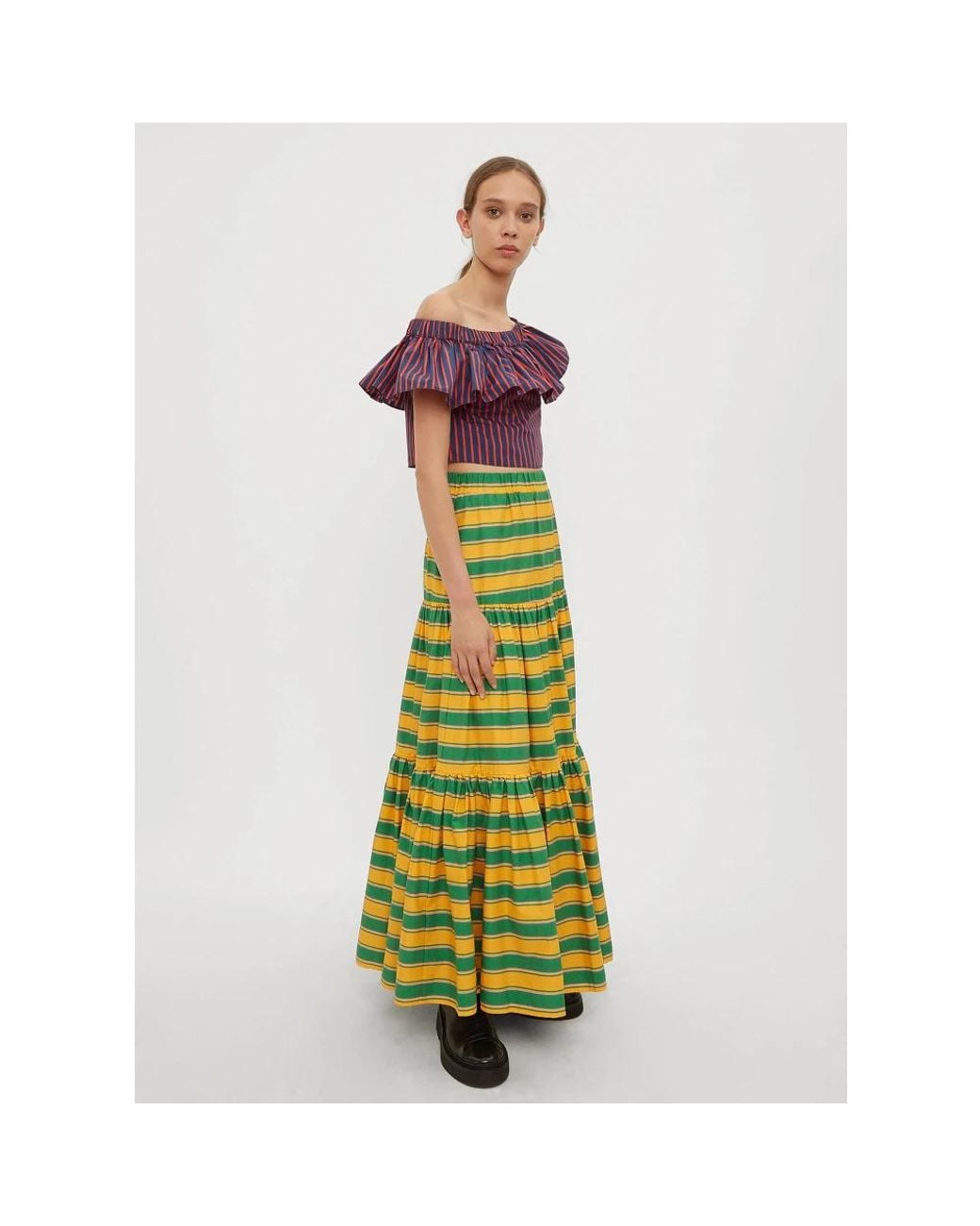Maxi Skirts LaDoubleJ en coloris Green