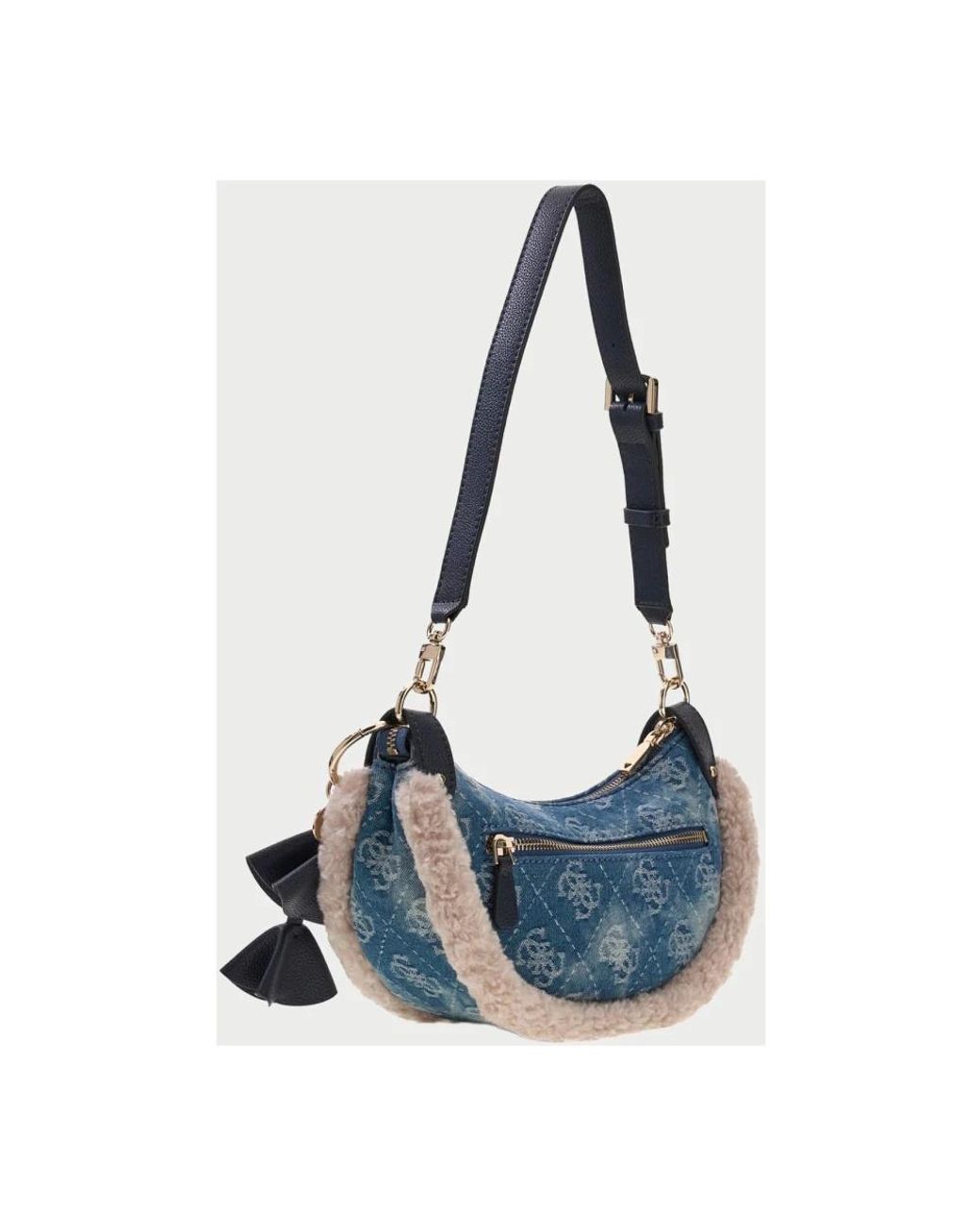 Guess Blue Katie Schultertasche