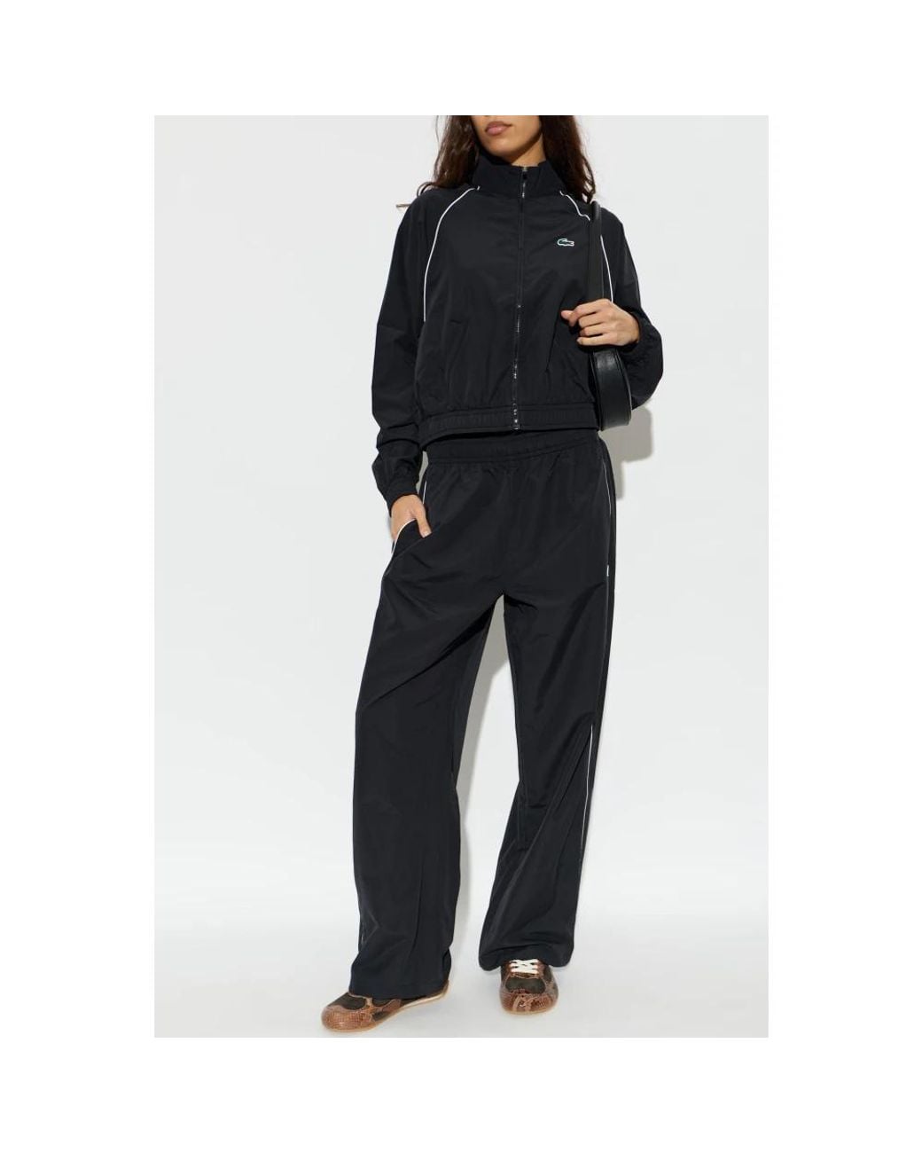 Training Jackets Lacoste de color Black