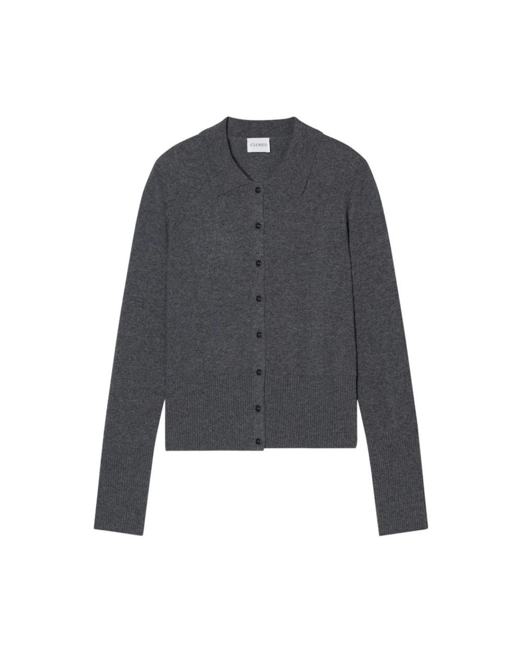 Closed Gray Cashmere Knitwear