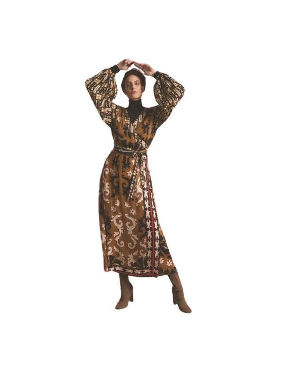 Summum Brown Maxi Dresses