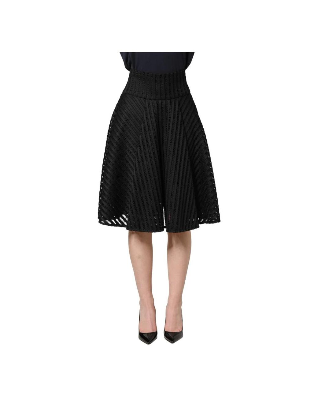 Pinko Black Midi Skirts