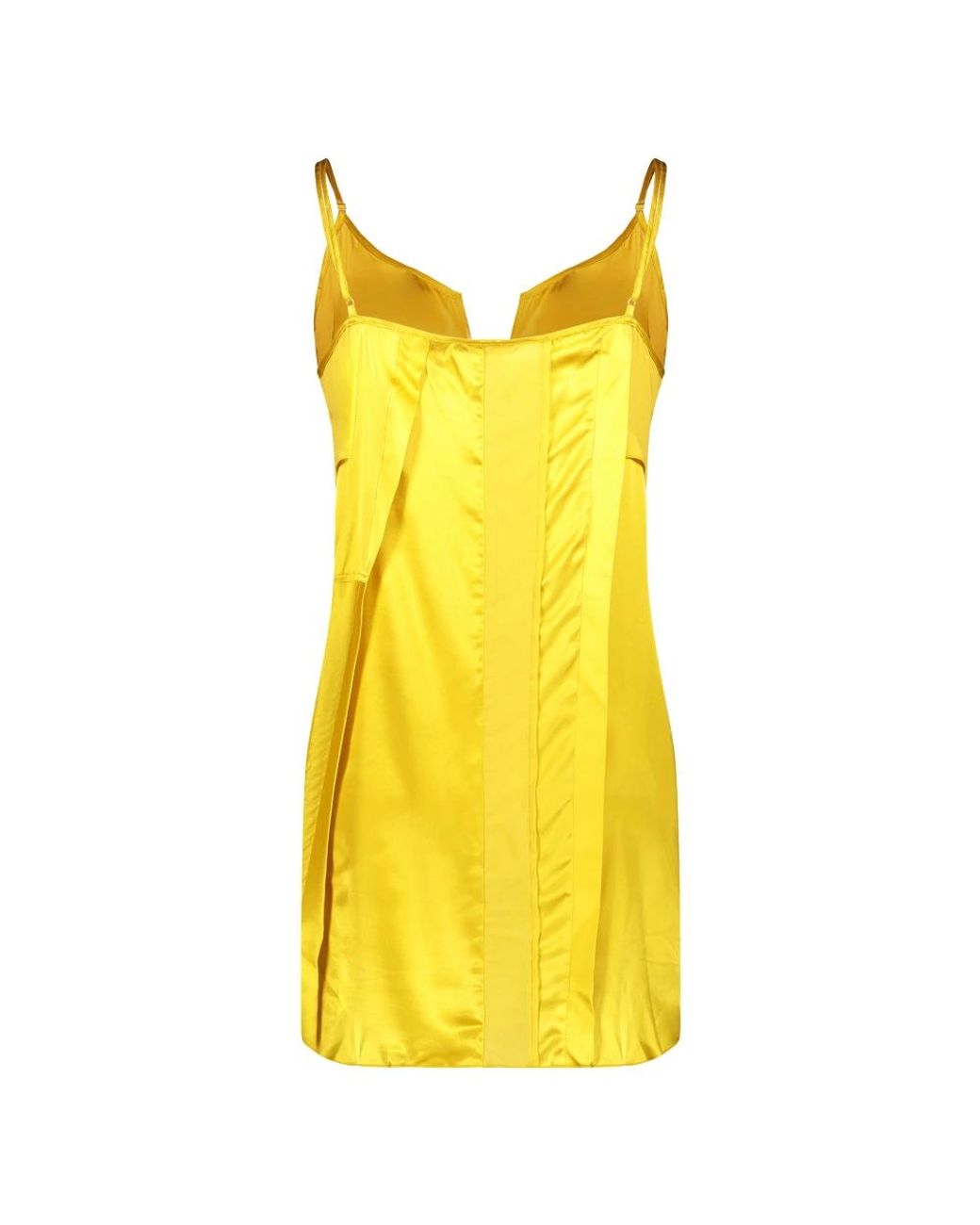 DIESEL Yellow Short Dresses