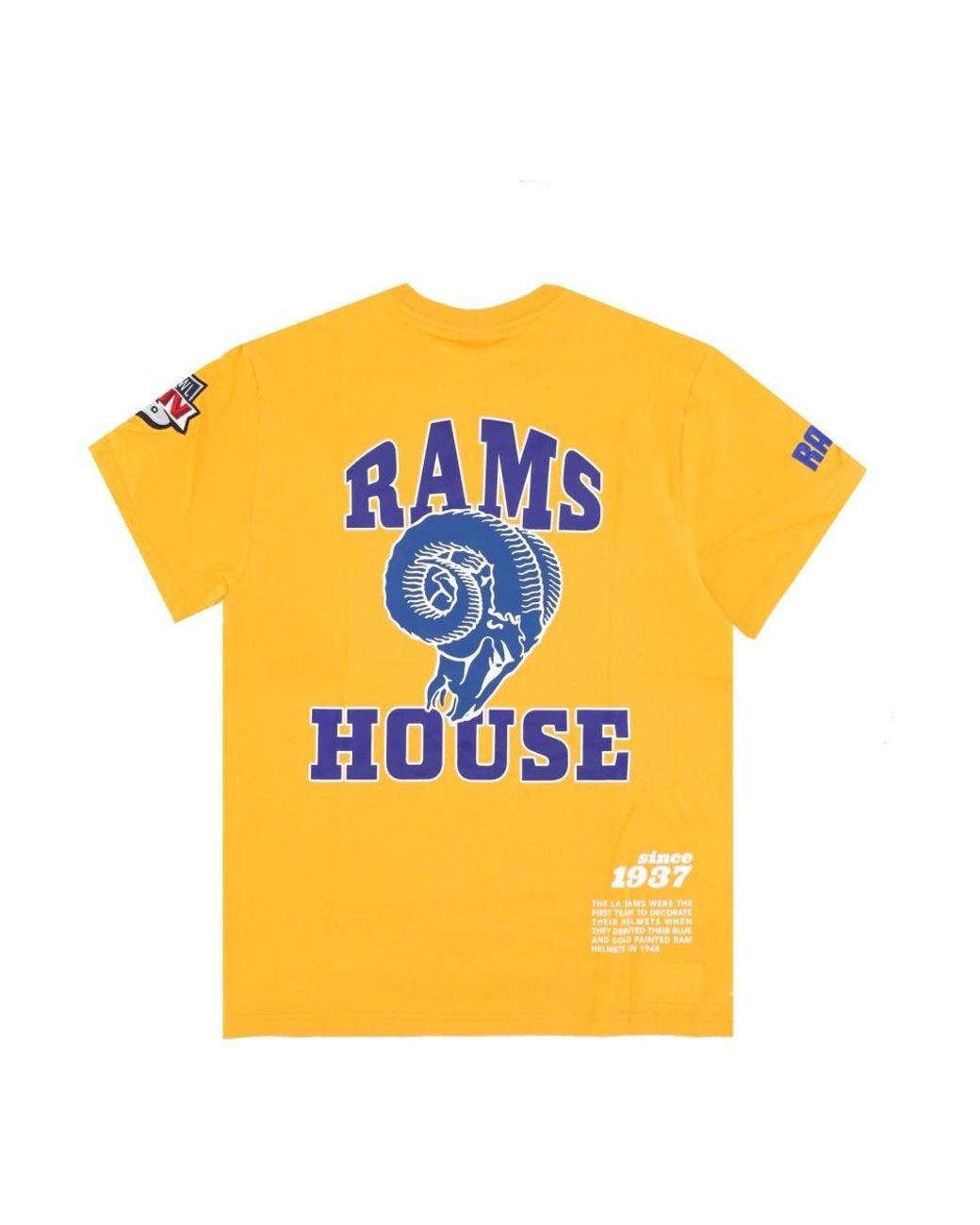 Mitchell & Ness Yellow T-Shirts for men