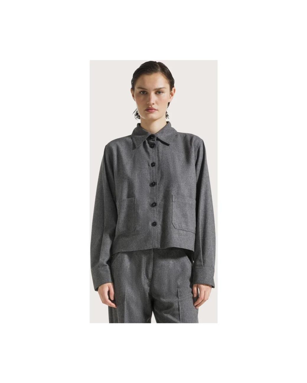 Light Jackets Seventy en coloris Gray