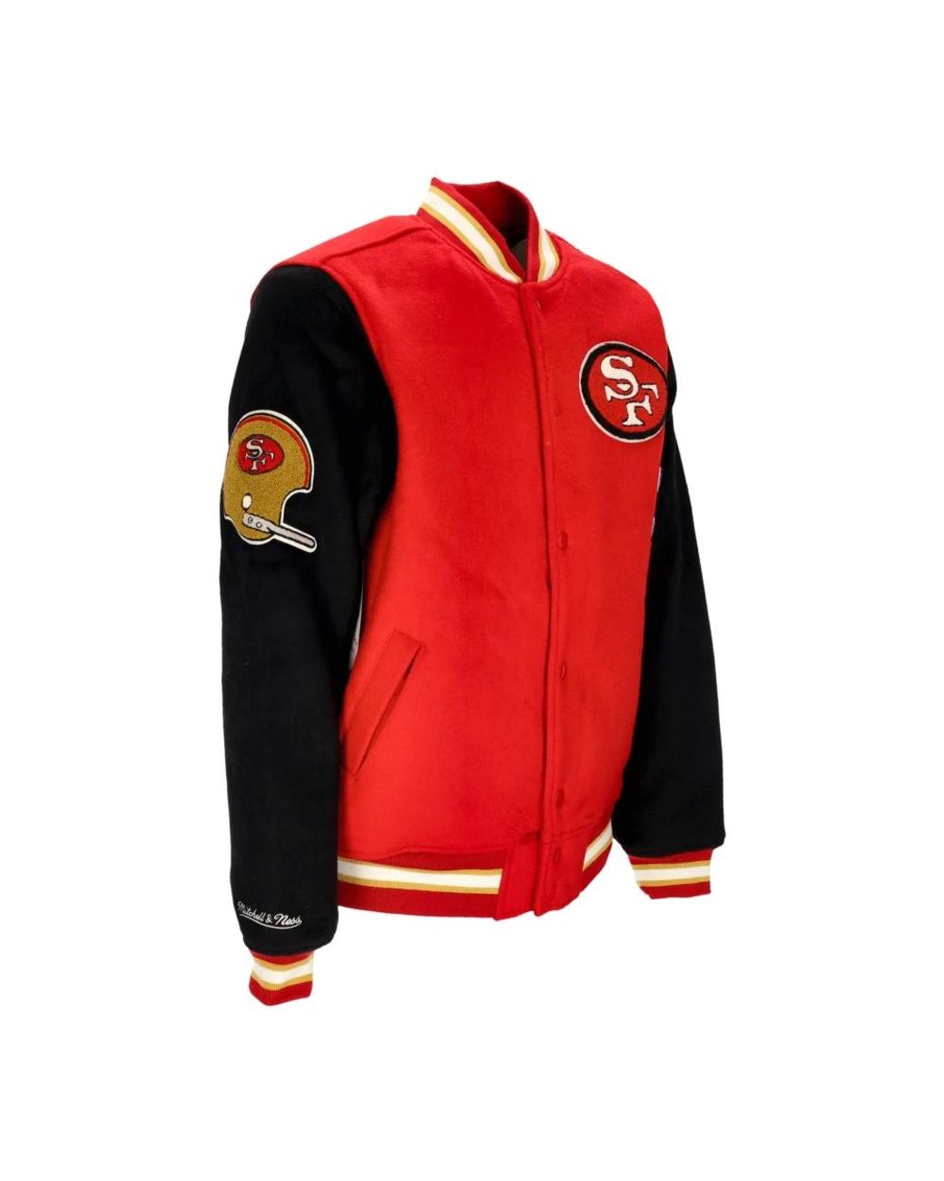 Mitchell & Ness Red Bomber Jackets for men