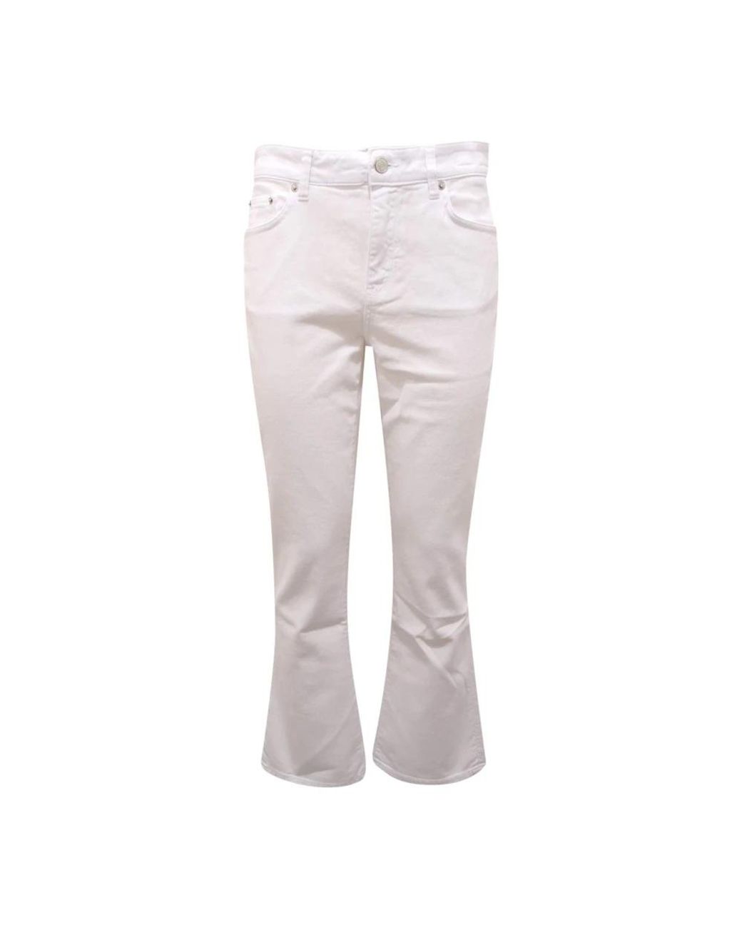 Department 5 Gray Cropped Trousers
