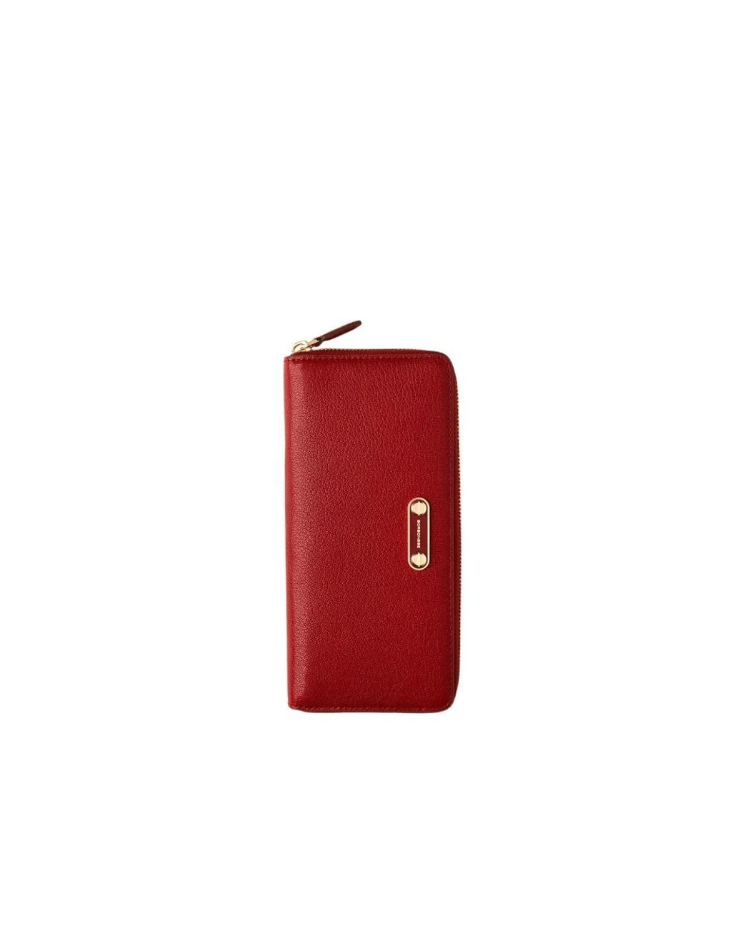 Wallets & Cardholders Borbonese en coloris Red