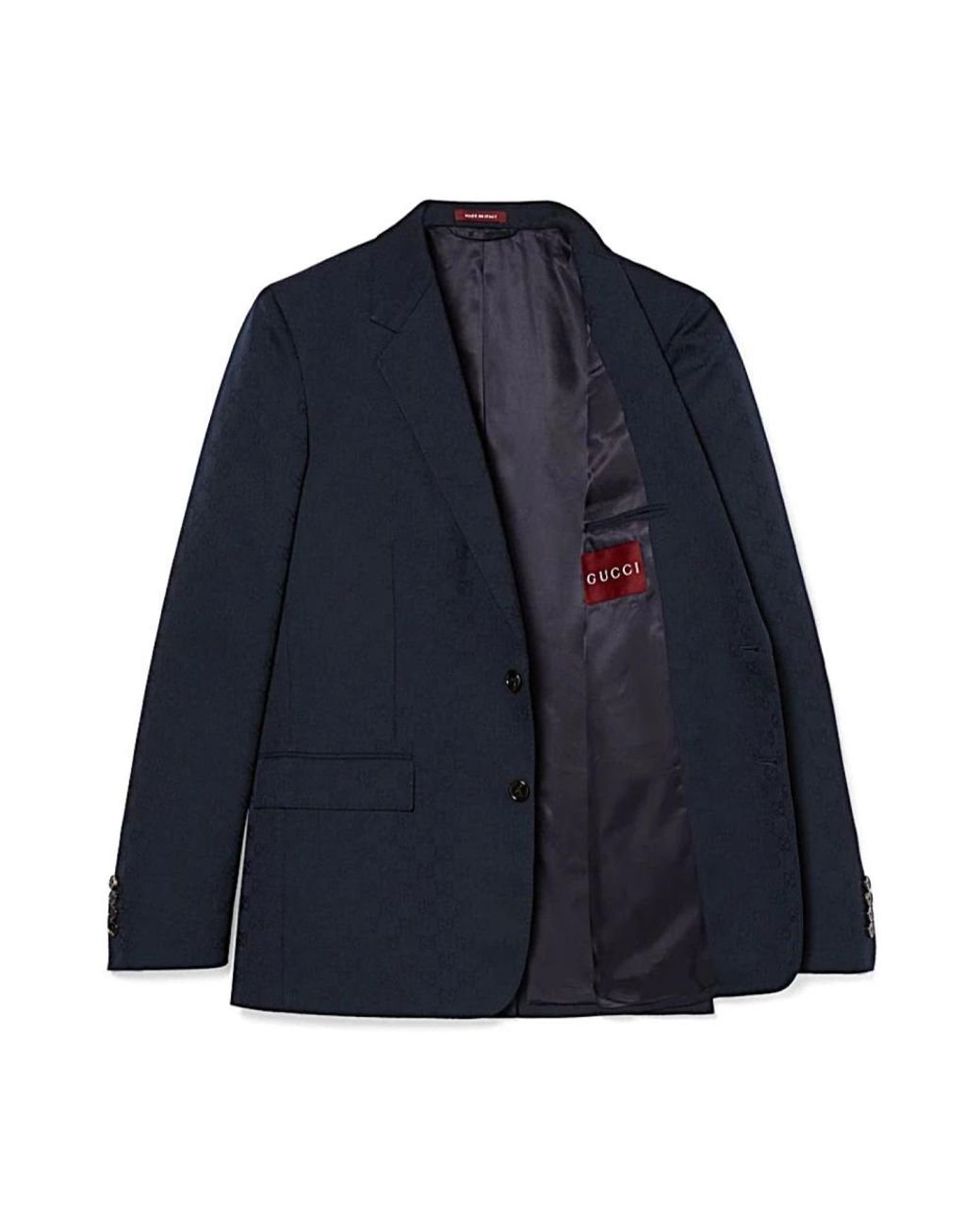 Gucci Blue Single Breasted Suits for men