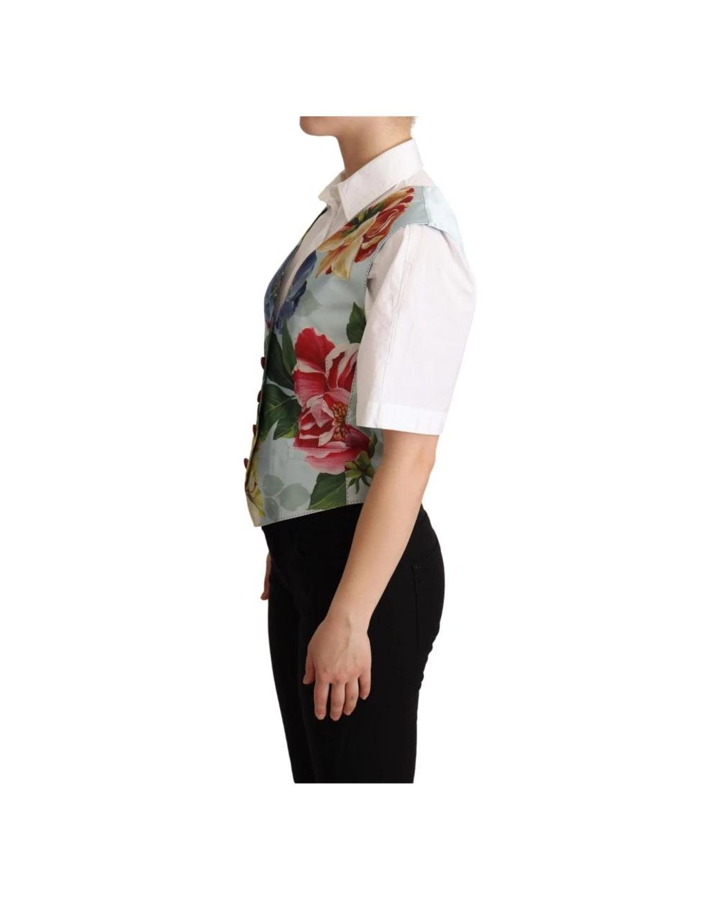 Dolce & Gabbana Blue Waistcoats