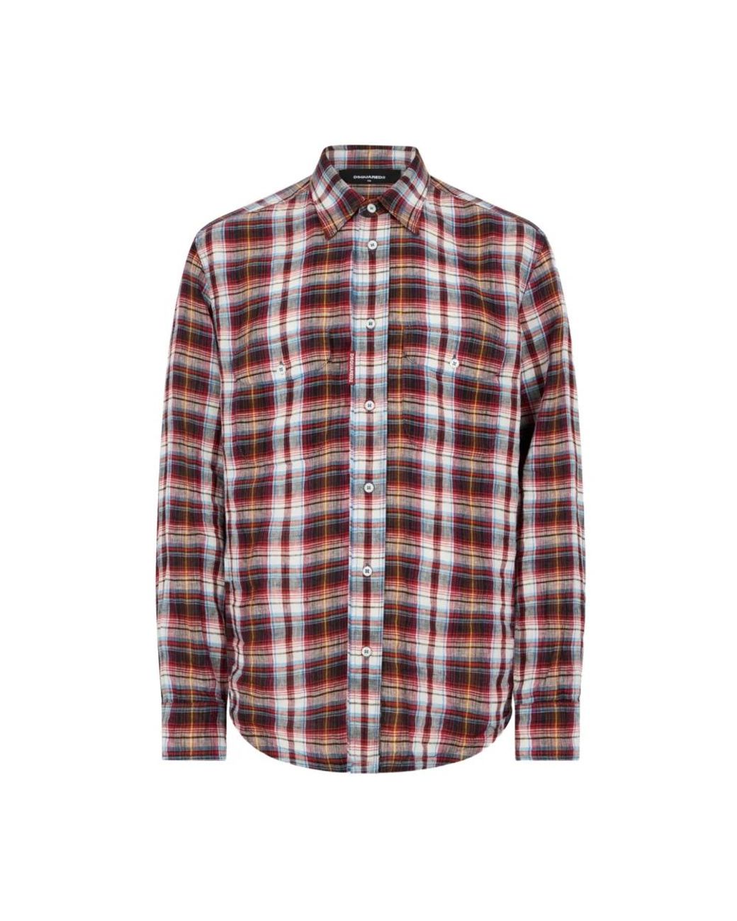 Casual Shirts DSquared² de hombre de color Multicolor