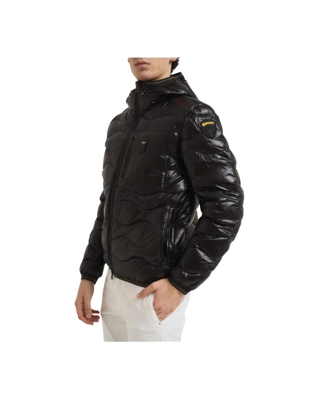 Blauer Black Down Jackets for men