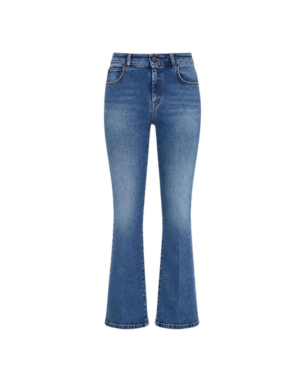 Weekend by Maxmara Blue Cropped Jeans