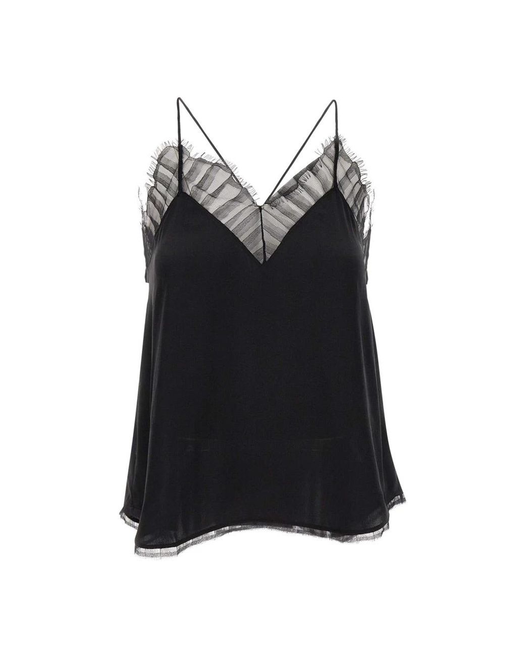 IRO Black Sleeveless Tops
