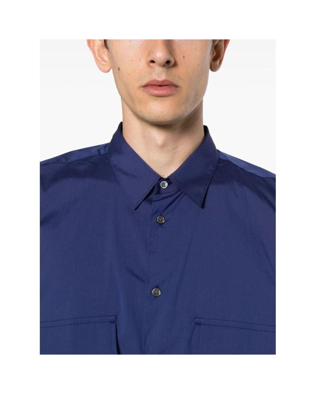 Comme des Garçons Blue Casual Shirts for men