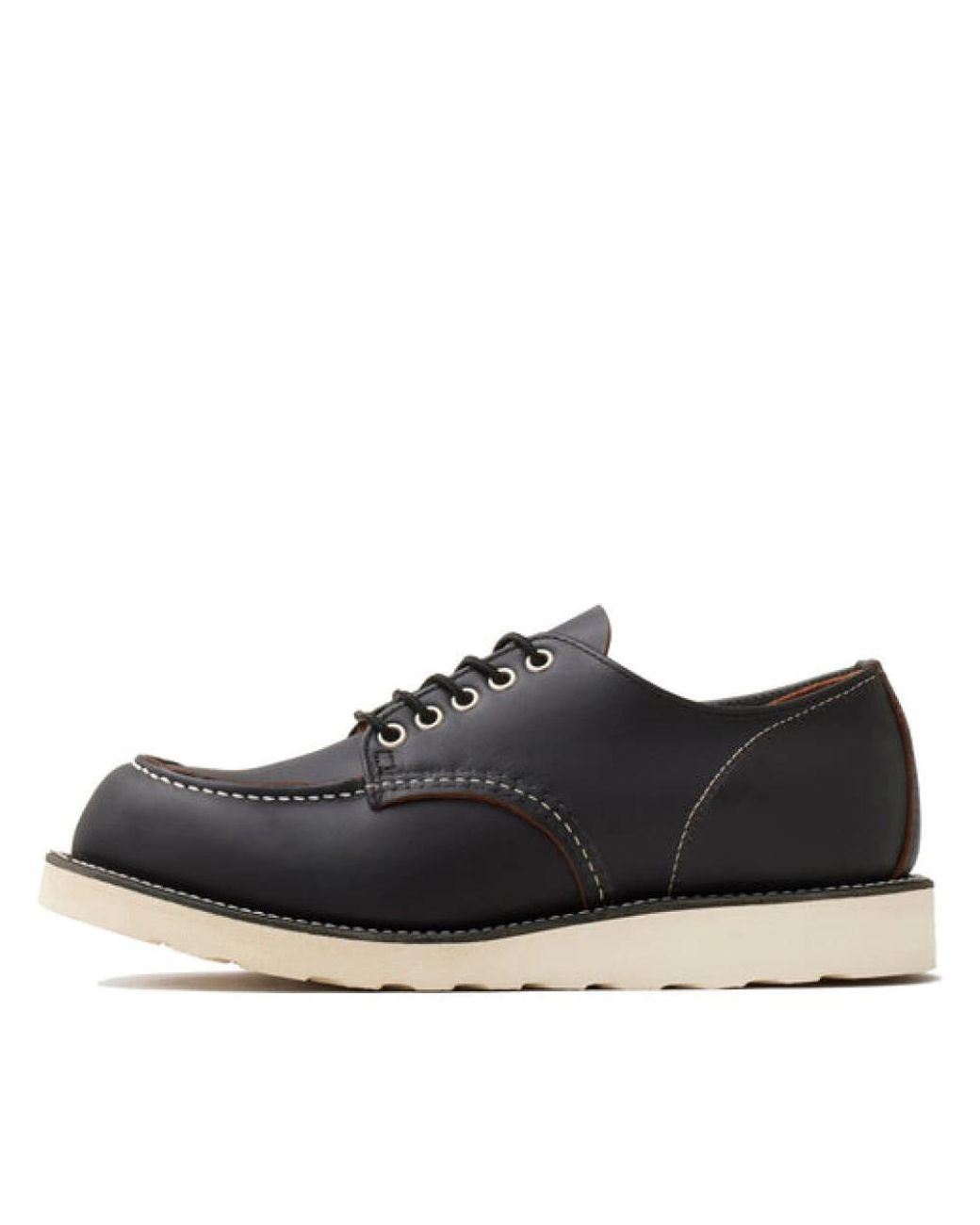 Red Wing Black Laced Shoes for men