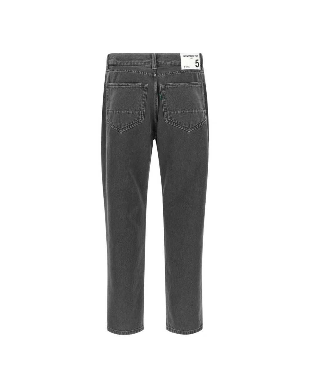 Department 5 Gray Loose Fit Jeans for men
