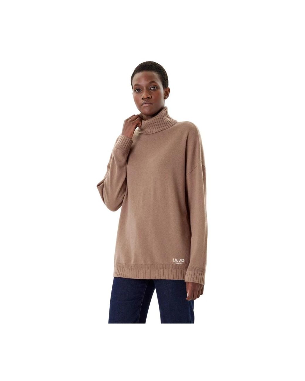 Liu Jo Natural Turtlenecks
