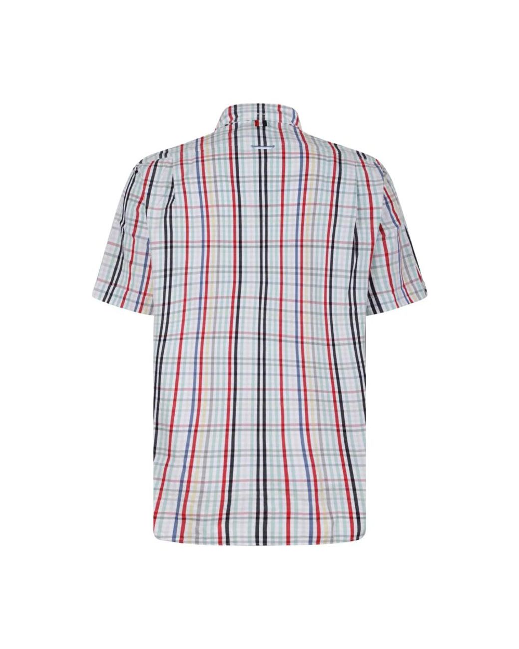 Thom Browne Blue Short Sleeve Shirts for men