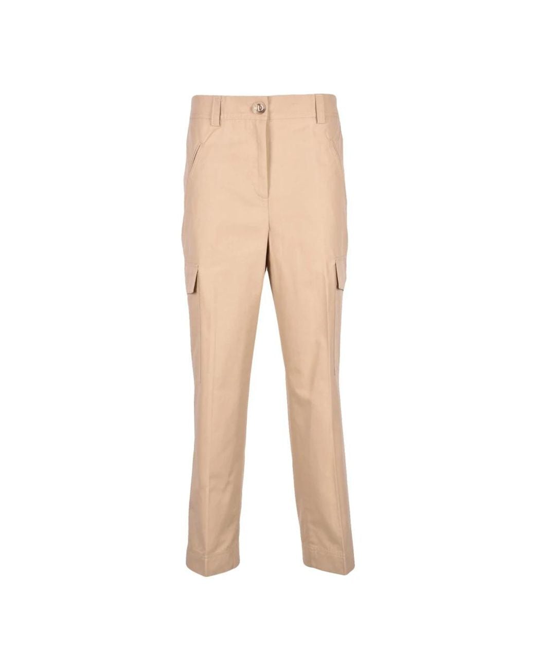 Twinset Natural Cropped Trousers