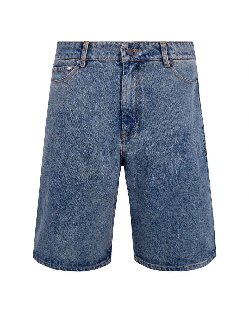 Daily Paper Blue Denim Shorts for men
