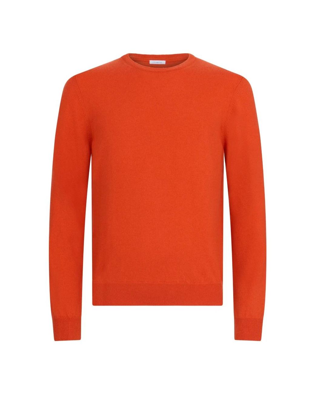 Malo Orange Cashmere Knitwear for men