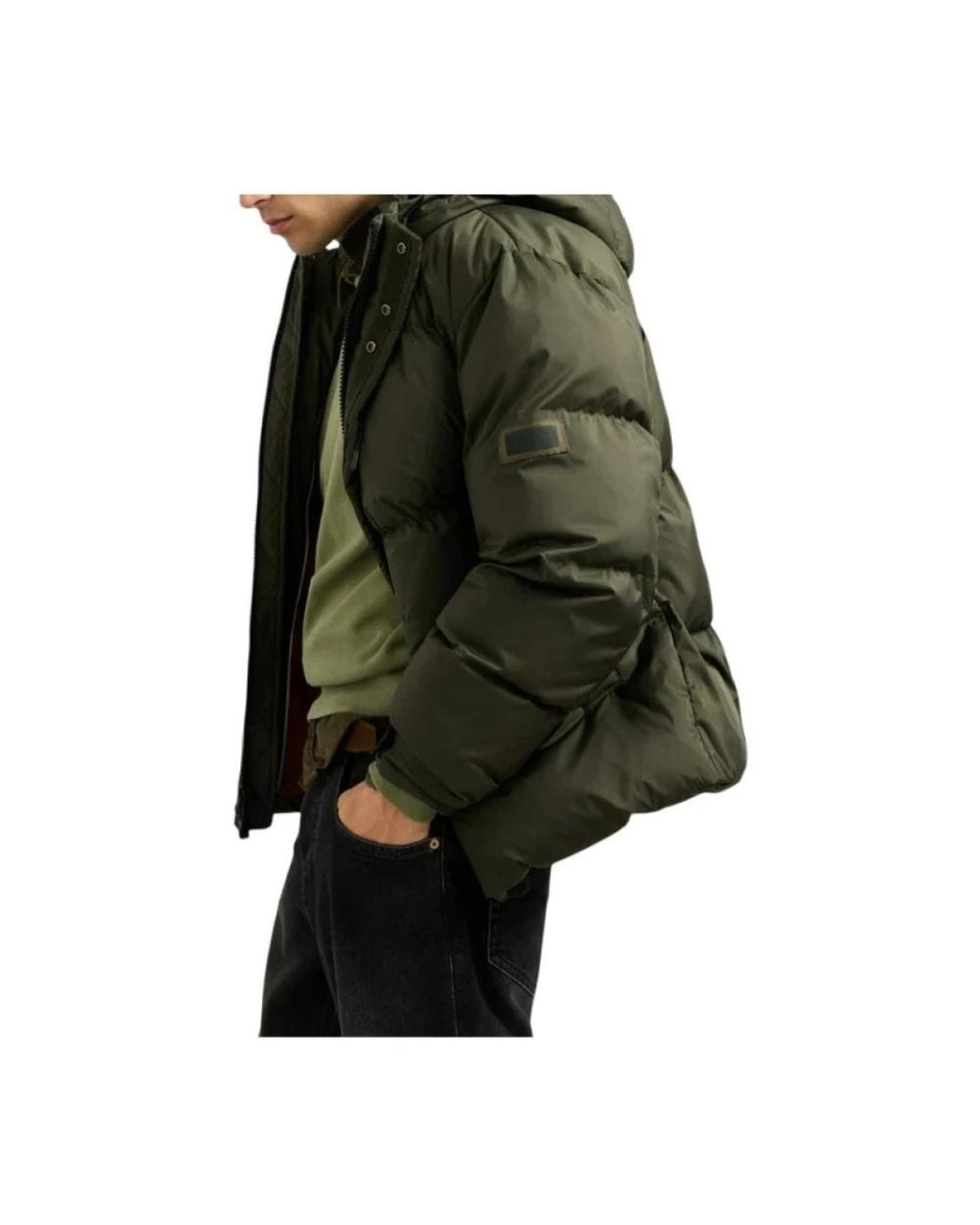 Pepe Jeans Green Winter Jackets for men