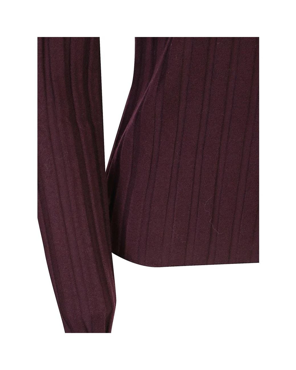 Turtlenecks Allude de color Purple