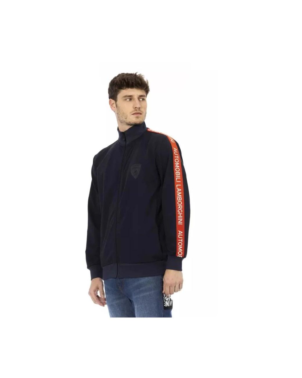 Automobili Lamborghini Blue Zip-Throughs for men