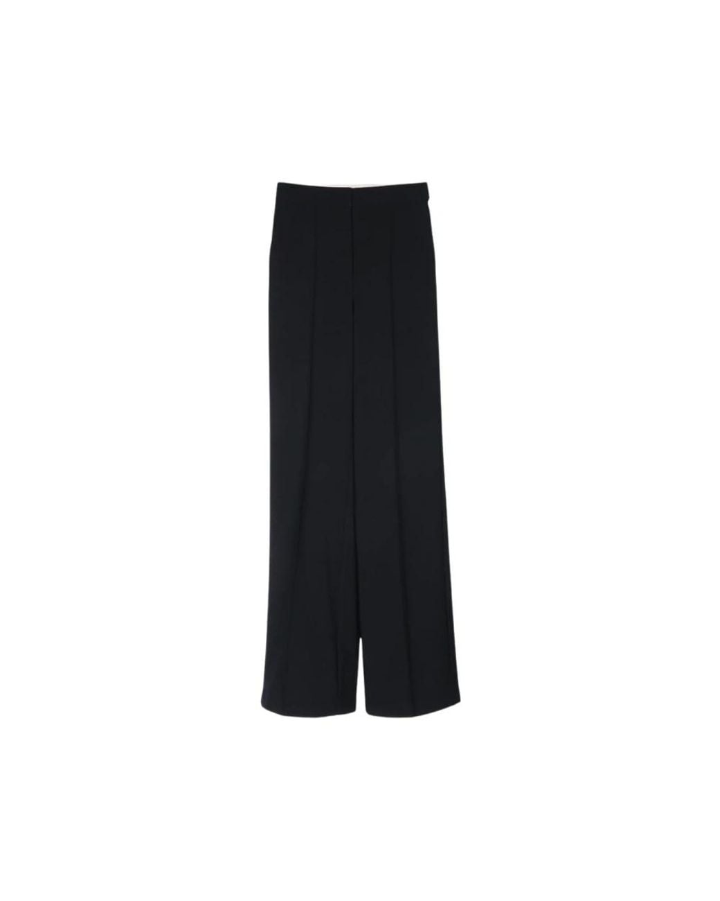 Elisabetta Franchi Black Wide Trousers