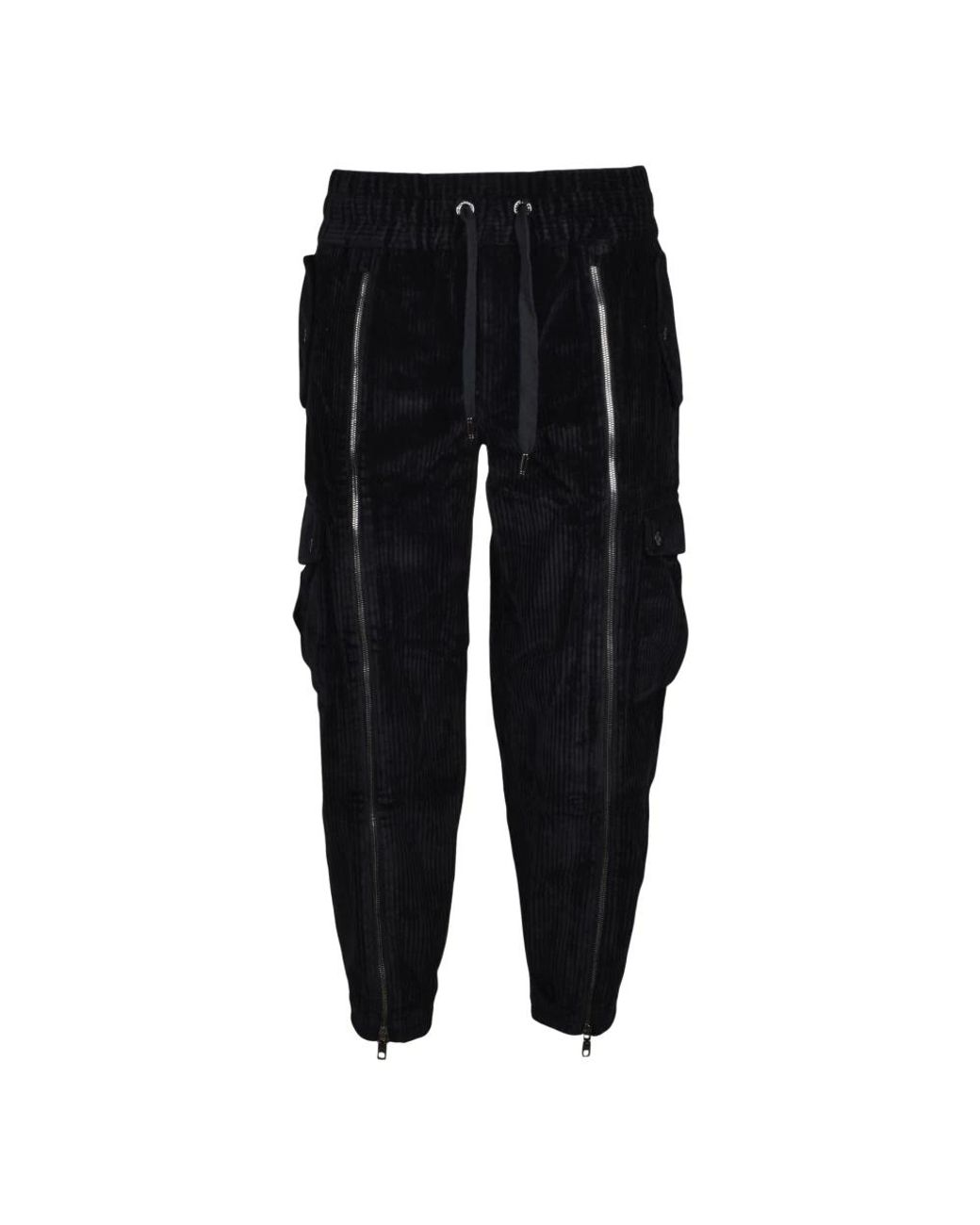 Dolce & Gabbana Black Sweatpants for men