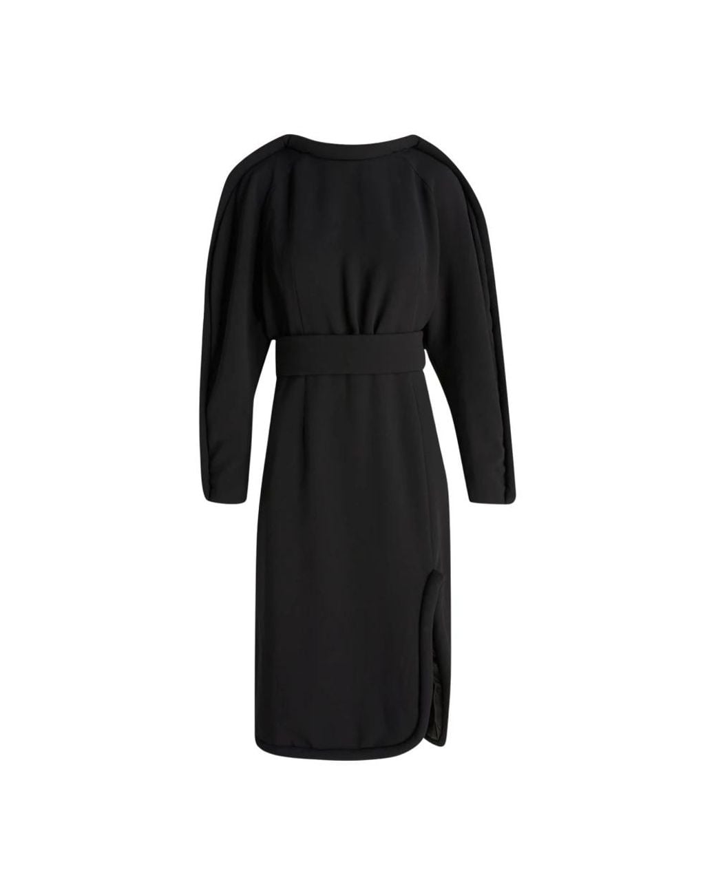Midi Dresses Dries Van Noten de color Black