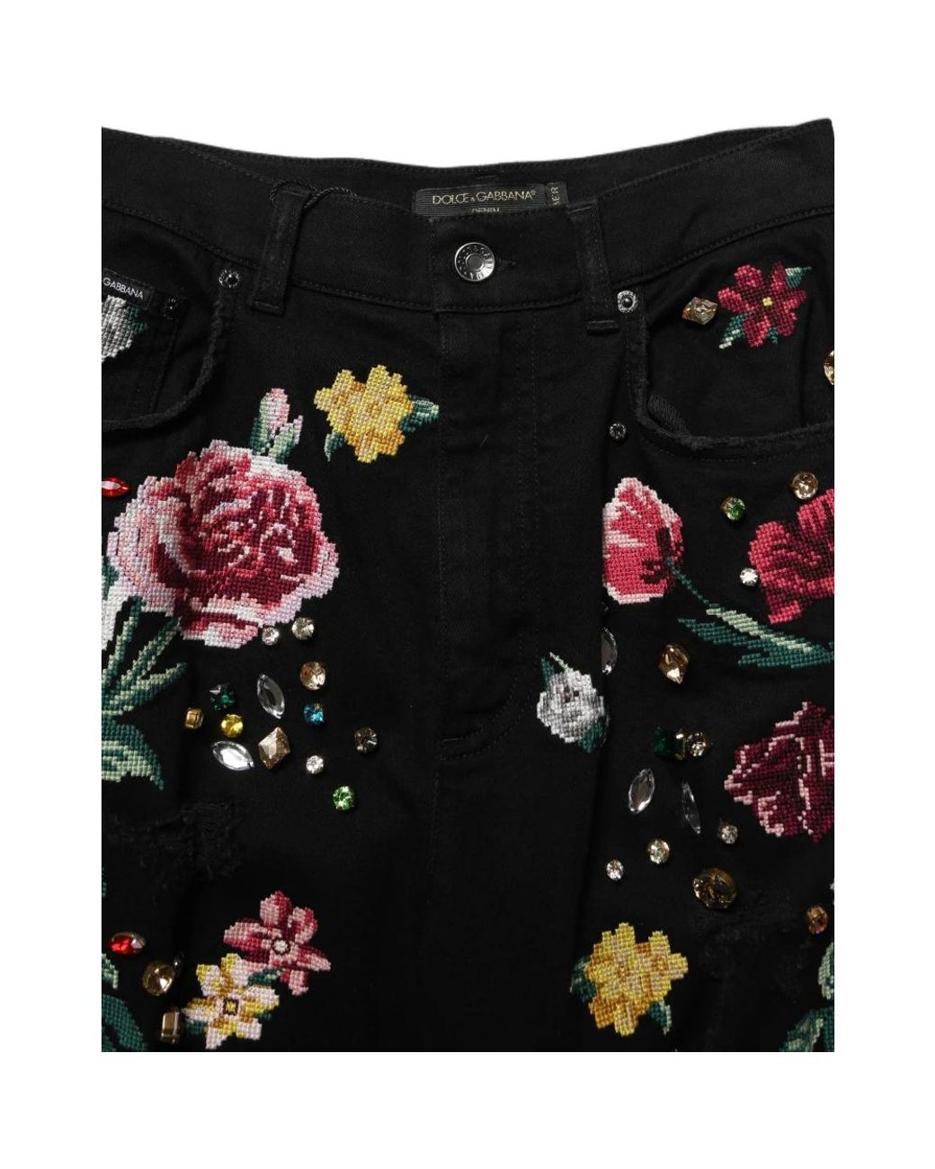 Dolce & Gabbana Black Tapered Trousers