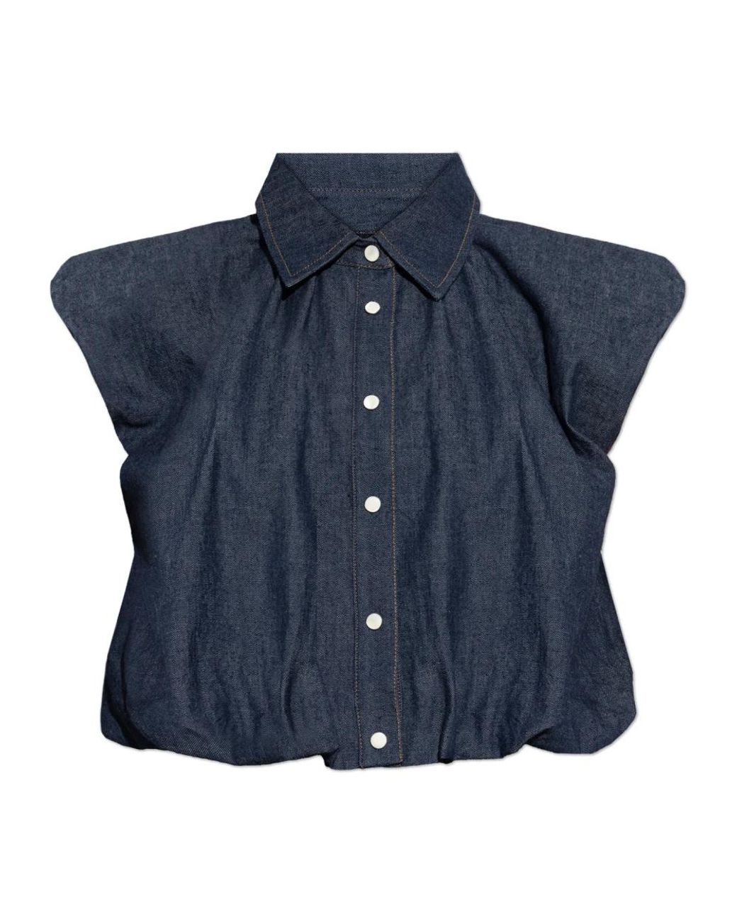 FRAME Overhemden ,Blauw ,Denim Denim Shirt in het Blue