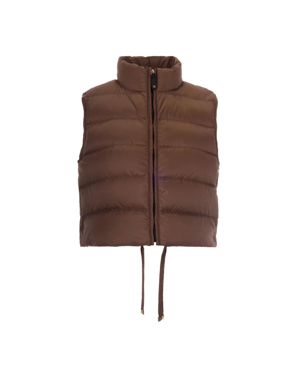 Weekend by Maxmara Brown Waistcoats