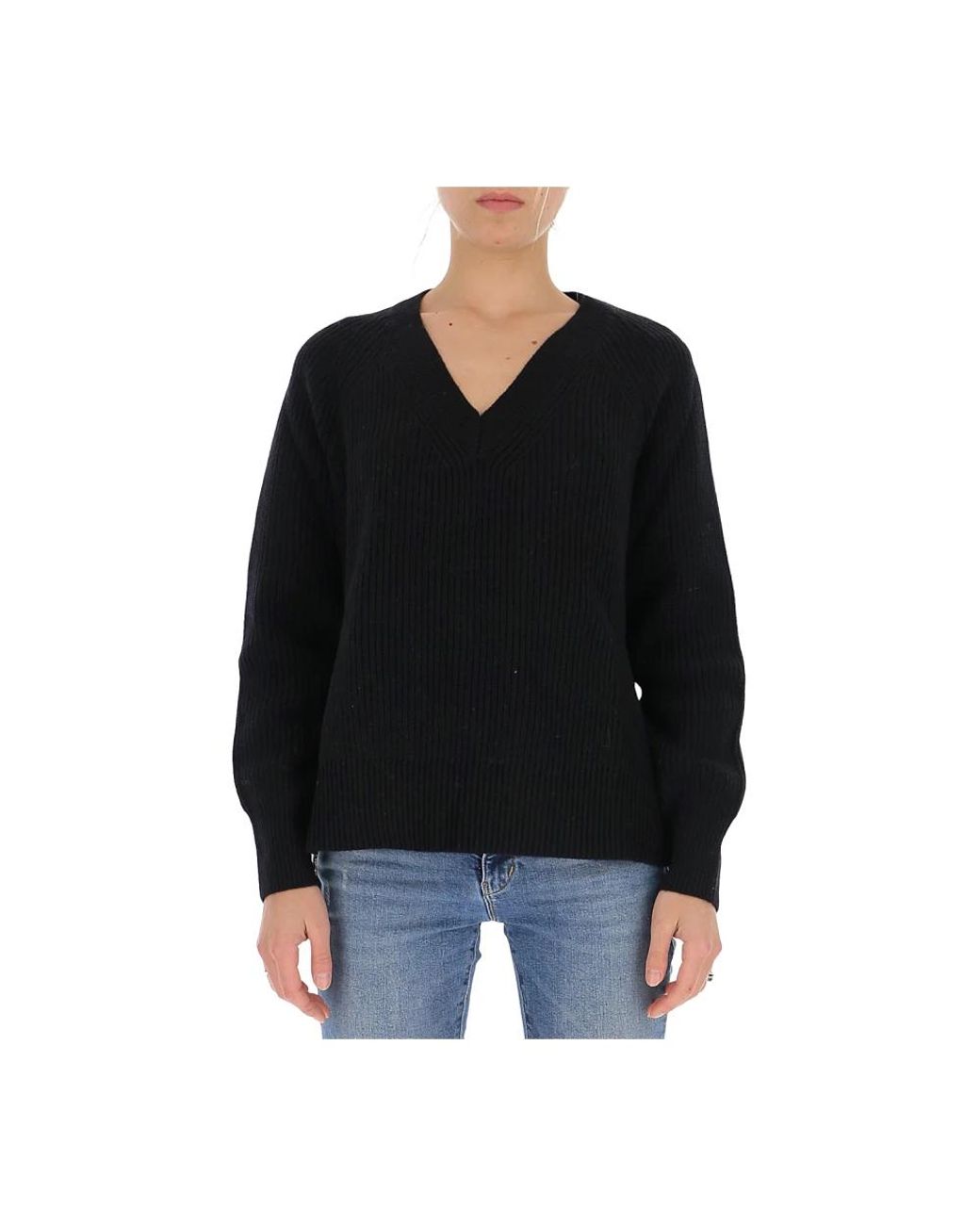 Michael Kors Black V-Neck Knitwear