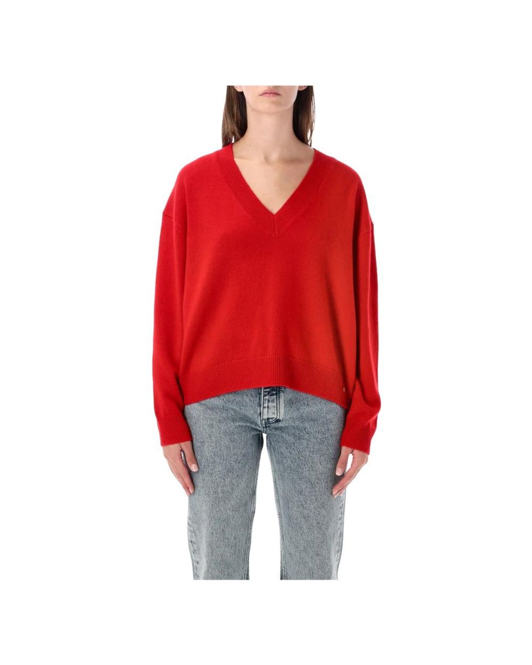 Anine Bing Red Lee Pullover