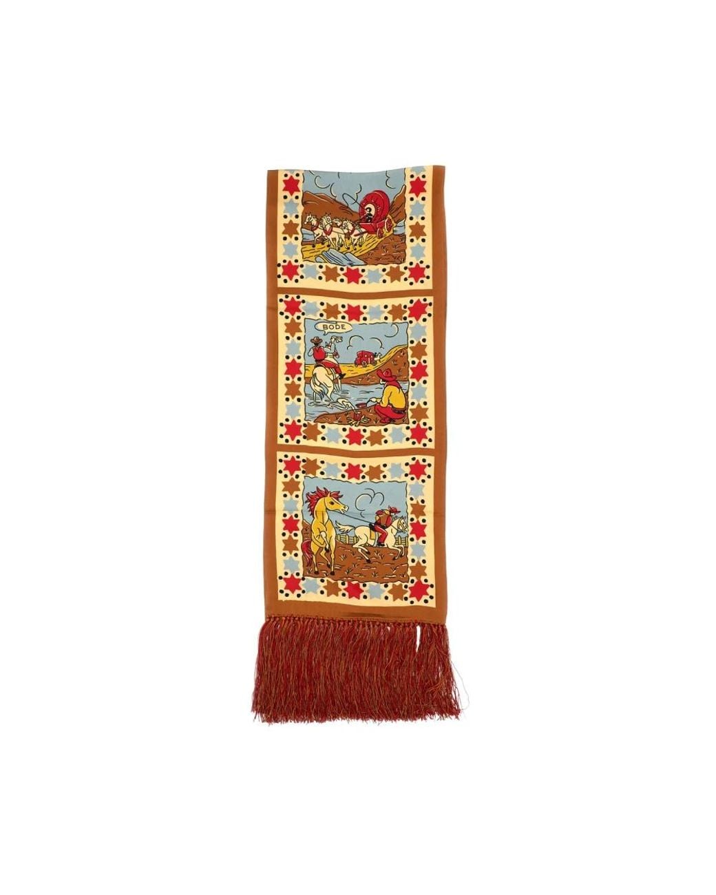 Silky Scarves di Bode in Orange