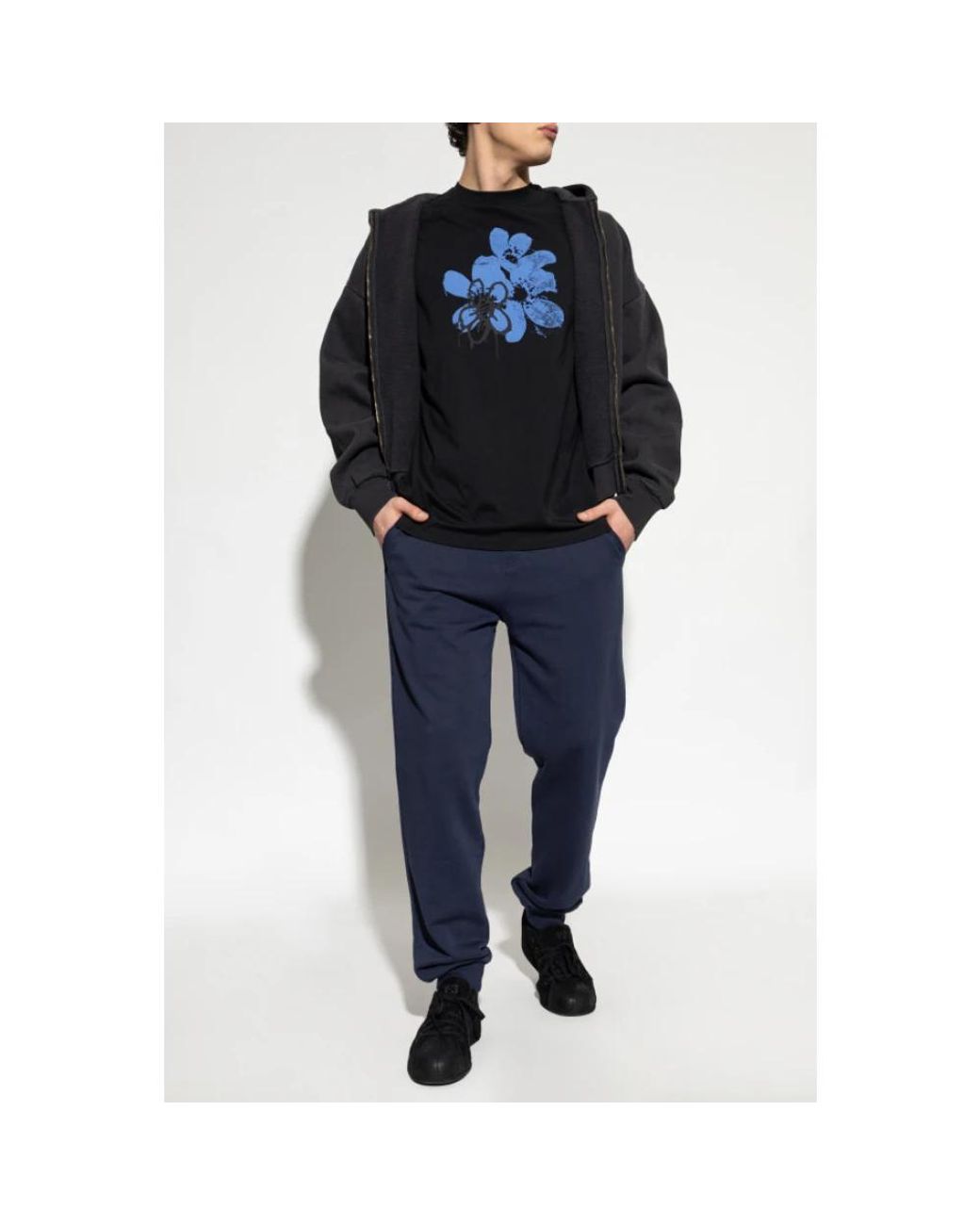 Iceberg Black T-Shirts for men
