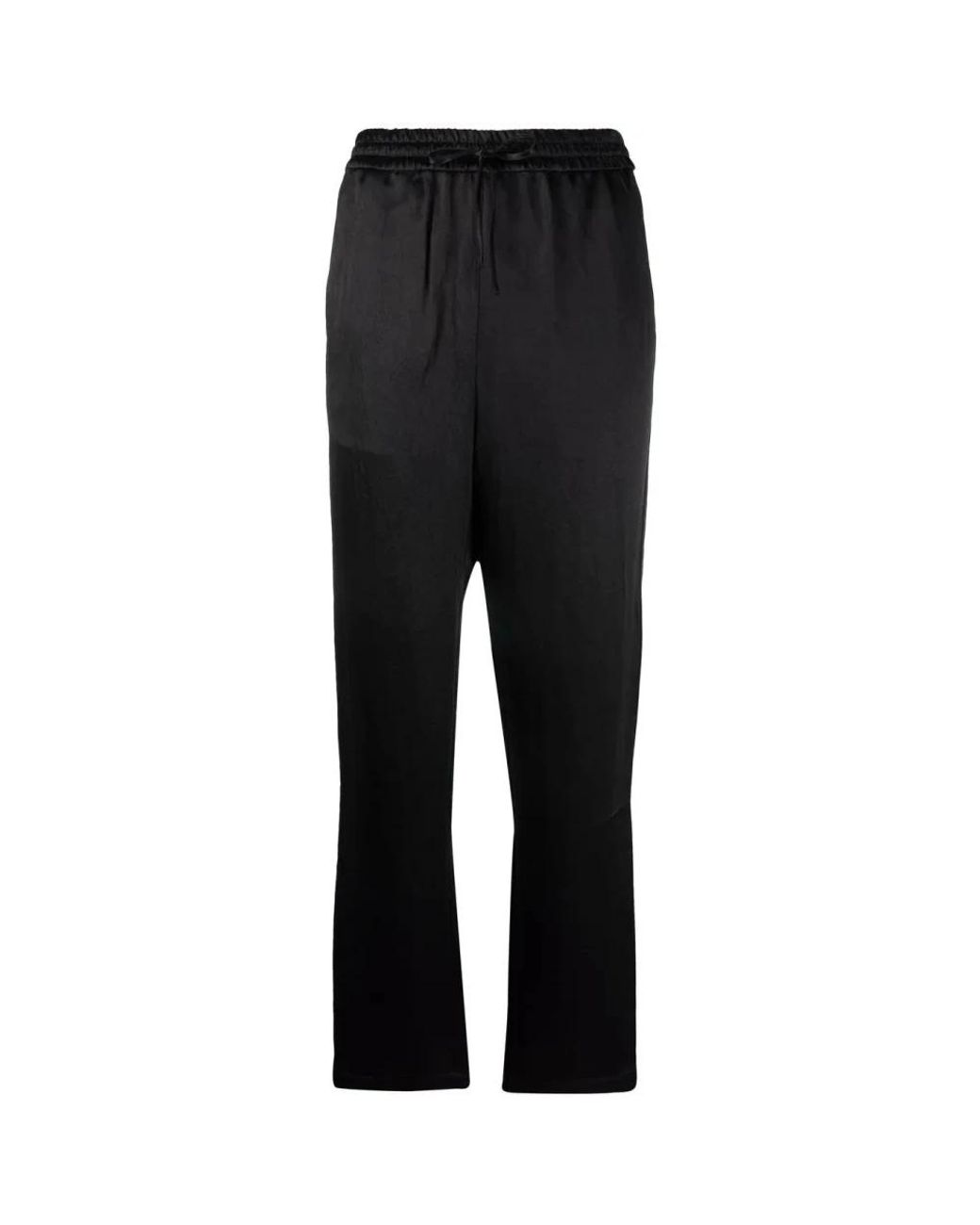 Rag & Bone Black Elias Satin Pant Relaxed Fit Pant