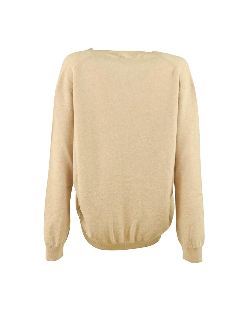 Malo Natural V-Neck Knitwear